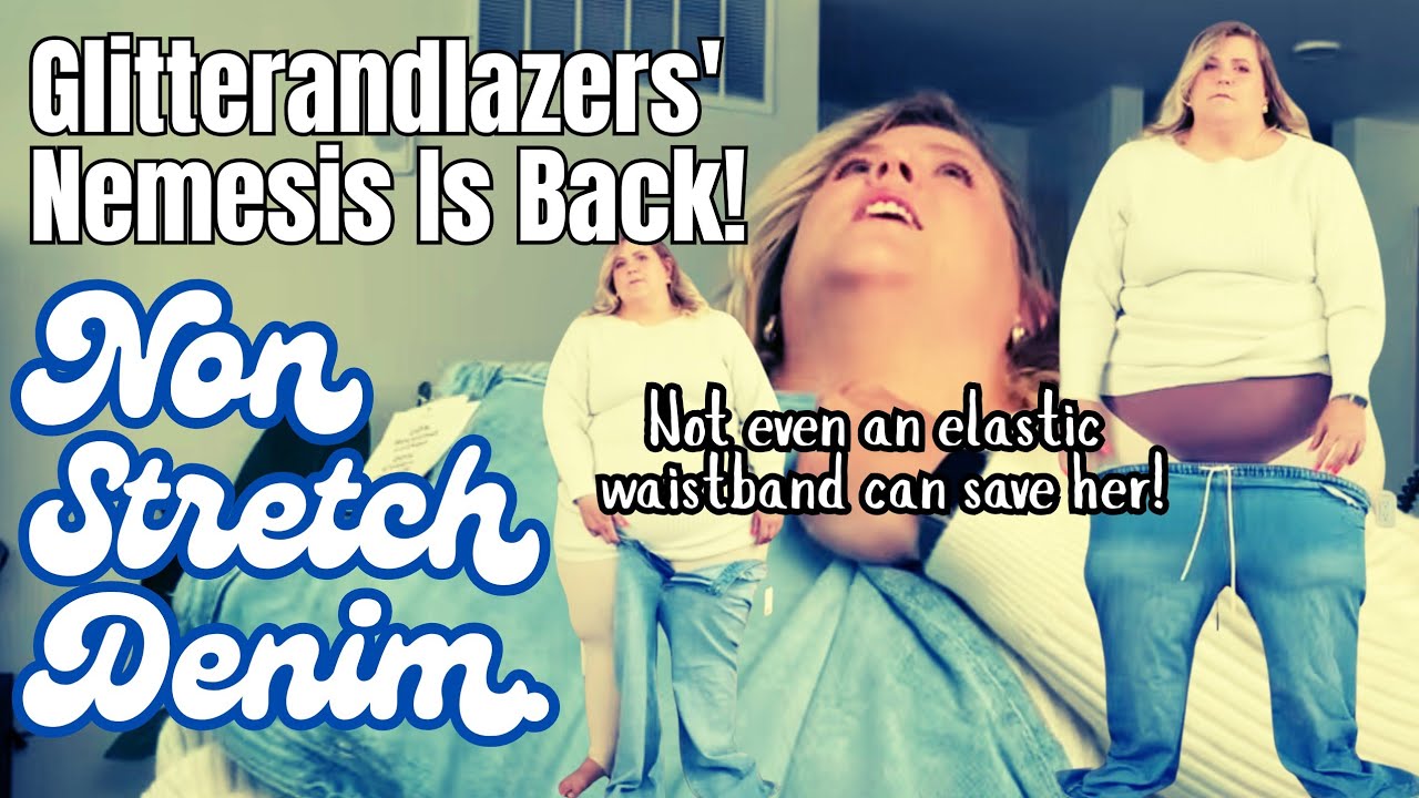 Glitterandlazers Nemesis Is Back NON STRETCH DENIM  (and 2X tops) | Reaction