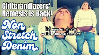 Glitterandlazers Nemesis Is Back NON STRETCH DENIM  (and 2X tops) | Reaction