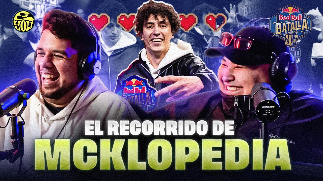 NUNCA LE MENCIONES A CANSERBERO! - Así reaccionamos al recorrido de MCKLOPEDIA en RED BULL 5 VIDAS