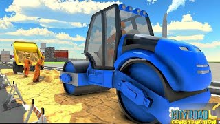 Mega City Road Construction Machine Operator Game - Android Gameplay screenshot 1