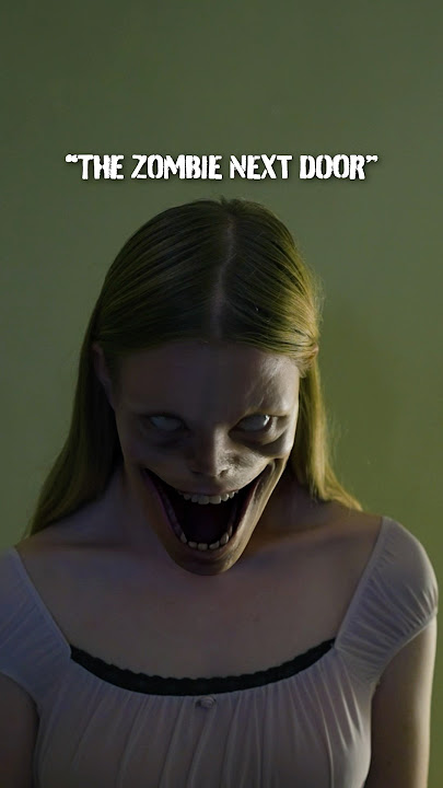 ZOMBIE FREAK EATS HUMANS ⚠️ #horrorclips #horrorshort #zombieshorts #shortfilm