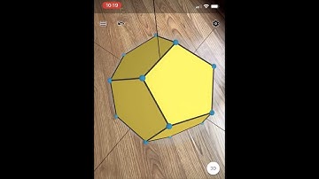 30-60-90 Triangle to Regular Dodecahedron: Animated Construction in GeoGebra 3D with AR