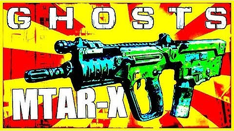 call of duty ghost- BEST CLASS SETUP-"MTAR-X"