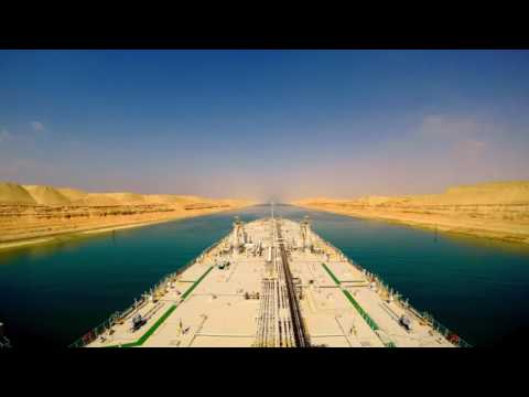 Suez Canal Timelapse - Full Transit HD GoPro