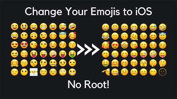 iOS Emojis on Android (No Root!)