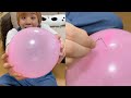 風船にセロハンテープを貼れば針で刺しても破裂しない？ #Shorts