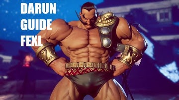 DARUN Character Guide: FIGHTING EX LAYER
