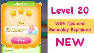 Candy Crush Jelly Saga Level 20 Tips and Strategy Explained Gameplay Walkthrough screenshot 5
