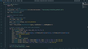 Program Deteksi Wajah | Program Python