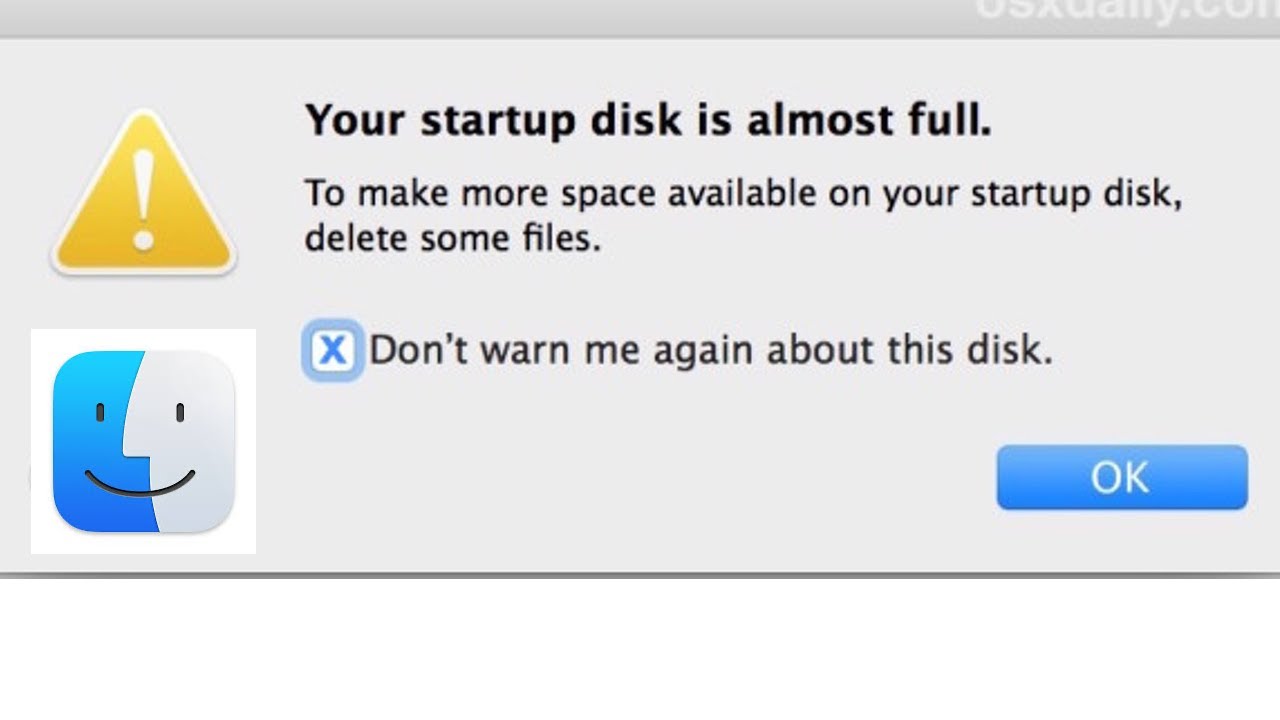 Your Startup Disk Is Almost Full on Mac Fix