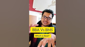 BBA Vs BMS | Which is Best After 12th | Career guidance by Sunil Adhikari | #shorts