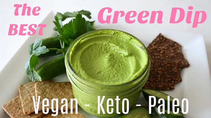 The BEST Green Dip Recipe (Vegan, Keto, Paleo)