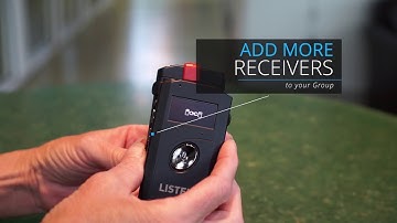 Listen Technologies ListenTALK – Creating a Group | Full Compass