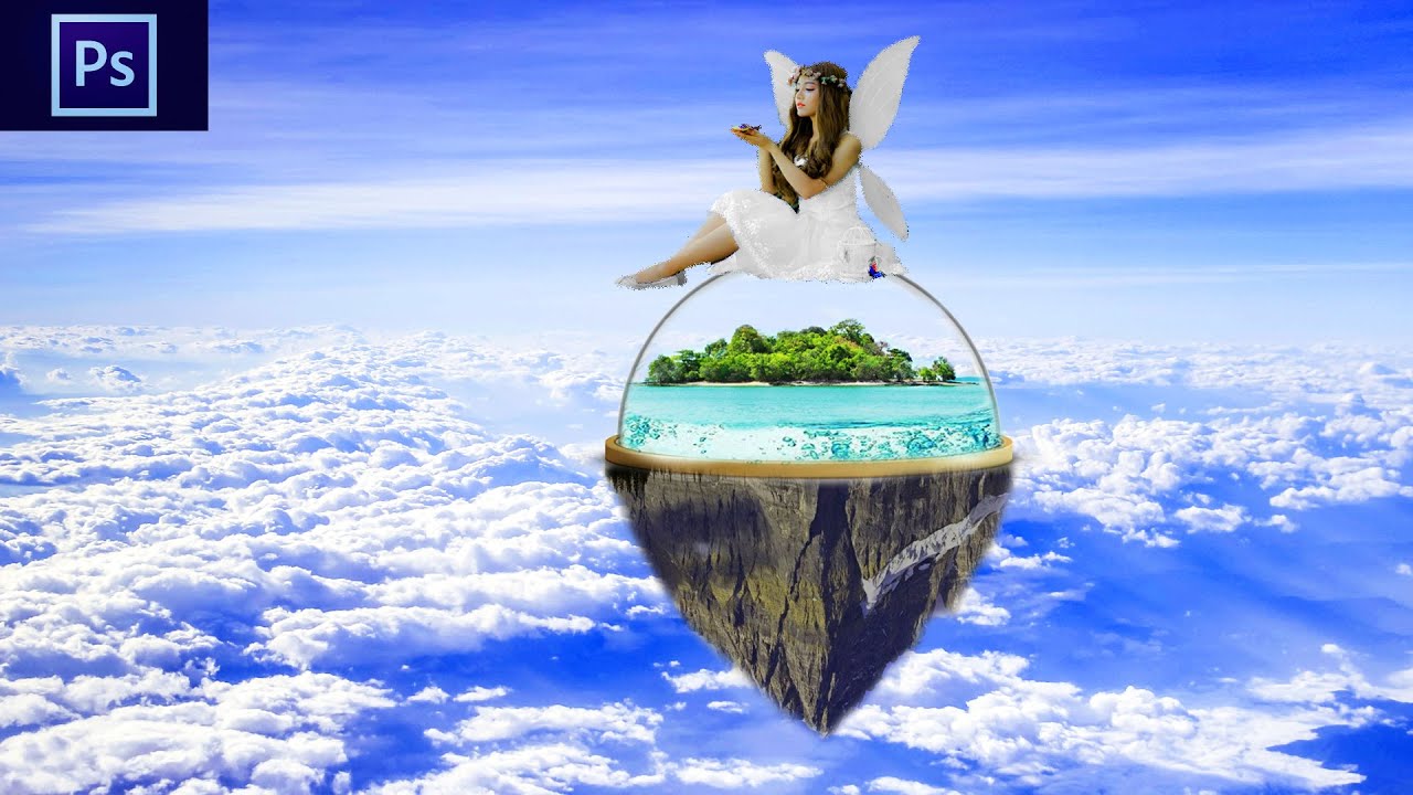 "Fairy's World" Fantasy Photoshop Manipulation - [Adobe Photoshop Tutorial] - JS Graphics Stream