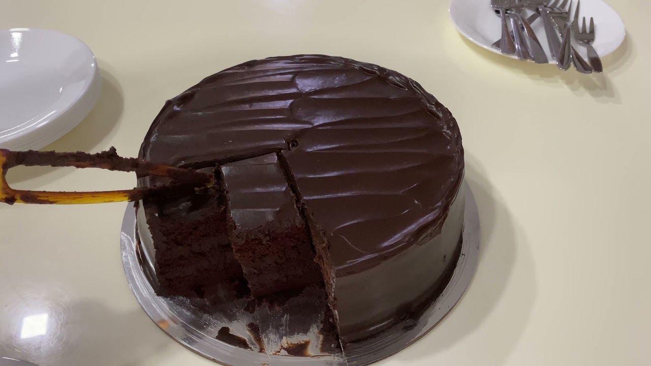 Awfully Chocolate Classic 8 Inch Cake So Awesome Singapore - Youtube