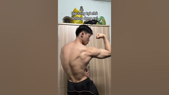 tập lưng tại nhà không dụng cụ #motivation #calisthenics #aesthetic #gym #sports