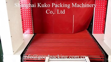 fully-auto shrink wrapping machine for paper rolls