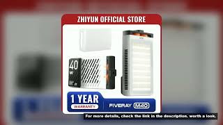 ZHIYUN  FIVERAY M40 40W LED Lights Handheld Pocket Light Photo Video Fill Light Photography