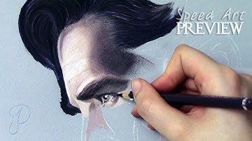 Preview: Doctor Strange (Benedict Cumberbatch) - Portrait Speed Art Painting Drawing