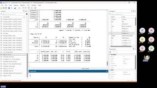 Hausman Test OLS, FE, RE Comparison (101.dta)