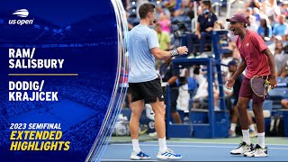 Ram/Salisbury vs. Dodig/Krajicek Extended Highlights | 2023 US Open Semifinal