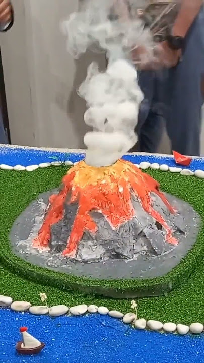 efek asap gunung meletus #poladesa #gunungmeletus #geografi #belajar