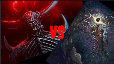 Scarlet king vs azathoth (scp foundation vs cthulhu mythos) animation dc2 part1