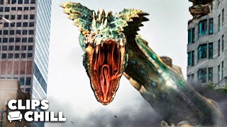 Los Dragones Arrasan La Ciudad Dragon Wars