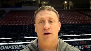 Coach Rhoades talks about Marcus Evans earning Conference USA Freshman of the Year