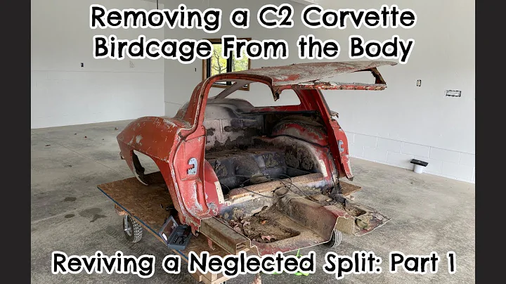 How to Remove A 1963-1967 Corvette Birdcage from the Body.  Well from part of a body....