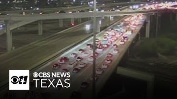 Westbound I-30 shut down in Fort Worth after crash that injured 3