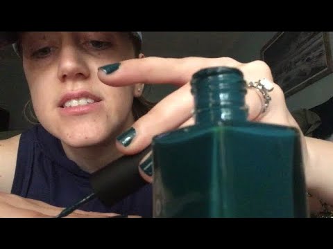 Painting my nails & chatting 💅 ASMR lofi