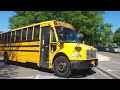 middle school buses leaving