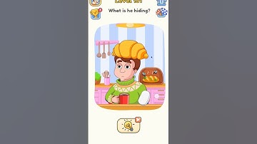 What is he hiding? DOP 5 game level 131