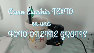 Como AÑADIR TEXTO a una FOTO ONLINE desde tu PC (SIN PHOTOSHOP) ✍😱 screenshot 1