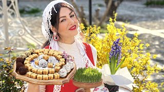 #10 Making 2 Vegan Desserts For The Persian New Year| Village Life In Iran 2023| Country Life Style