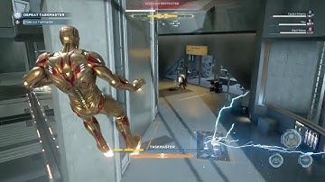 Avengers Wlakthrough Omega Beam Versus Taskmaster