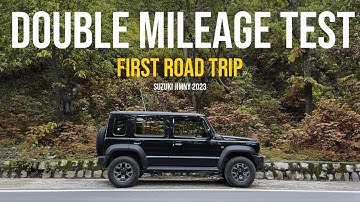JIMNY MILEAGE TEST + FIRST ROAD TRIP | FUEL EFFICIENCY & HIGHWAY DRIVING | VLOG