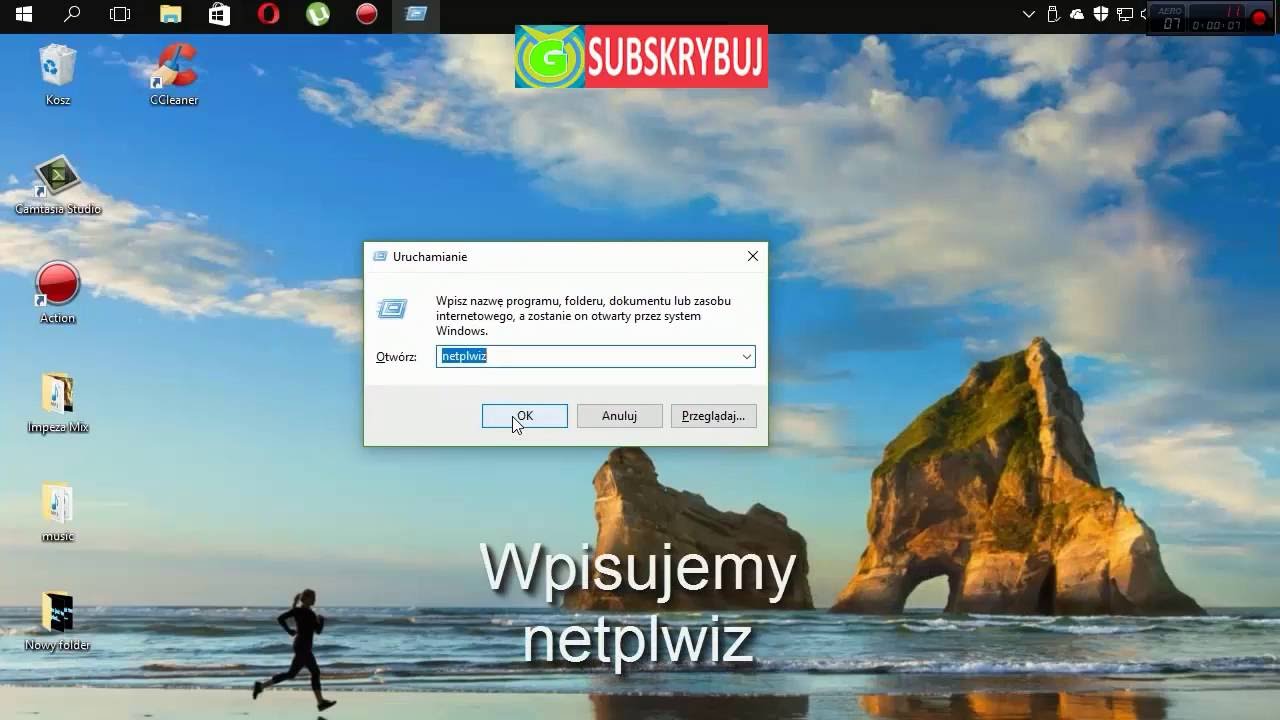 Jak usunąć hasło logowania w Windows 10 / 8.1 / 8 YouTube
