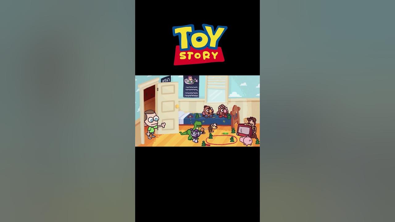 Toy Story - Andy finds out his toys are alive #shorts Toy Story - Andy finds out his toys are alive #shorts