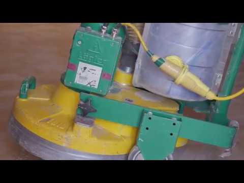 პარკეტის ციკლოვკა გერმანული აპარატით