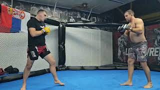 Antonio Zovak And Stefan Sekulic Mma Training