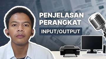 PERANGKAT INPUT/OUTPUT ARSITEKTUR KOMPUTER