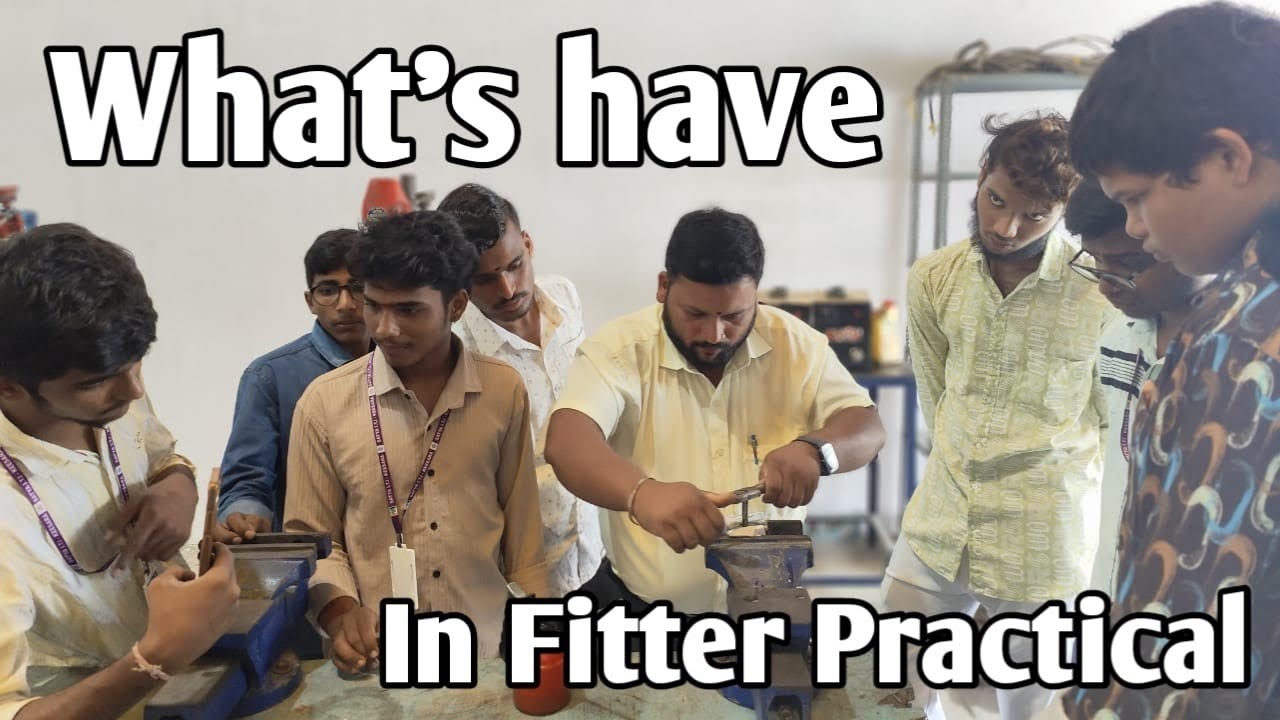 What's have in fitter trade practical/ ఫిట్టర్ ట్రేడ్ లో ప్రాక్టికల్ లో ...