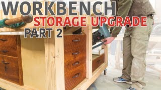 Double Flip Top Workbench - Storage Upgrade (Part 2 of 2)