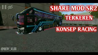 MOD SR2   LIVERY ECE RACING TERBARU || MOD BUSSID TERBARU || BUS SIMULATOR INDONESIA