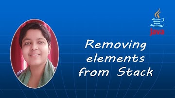 Stack: Removing Elements (Pop)