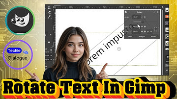 How To Rotate Text In Gimp | Easy Tutorial (2026)