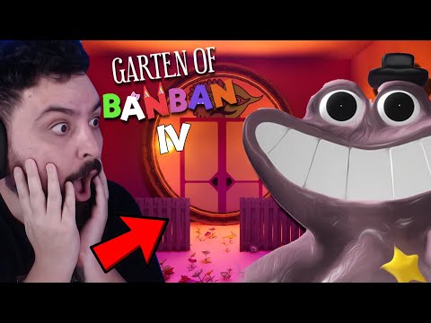 Garten Of Banban 4 - NOVO trailer OFICIAL FINALMENTE?! - NOVO