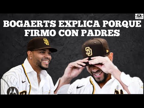 XANDER BOGAERTS REVELA EL PORQUE FIRMO CON SAN DIEGO PADRES EN VES DE BOSTON RED SOX mlb en vivo